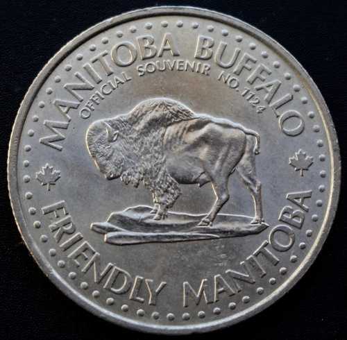 1982 Manitoba Buffalo オフィシャルスーベニア 1124 レッドリバードルトークン-ウィニペグ-｜WORLD RESOURCE【QUEEN店】