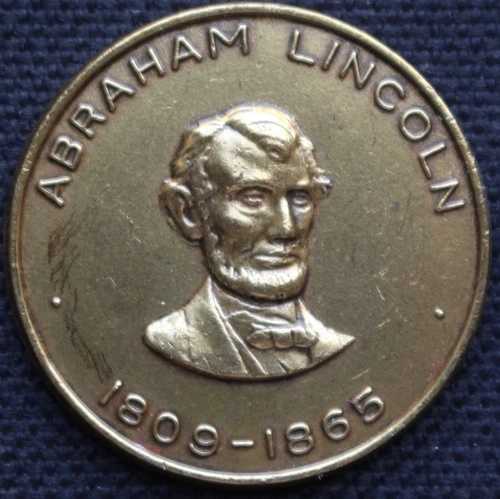 ヴィンテージ アブラハム・リンカーン 1809-1865 メダル/トークン - 第16代アメリカ合衆国大統領｜WORLD RESOURCE【QUEEN店】 20,878円