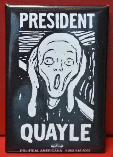 クエール大統領ピンバッジ - アメリカの政治関連グッズ - 55x78mm｜WORLD RESOURCE【QUEEN店】