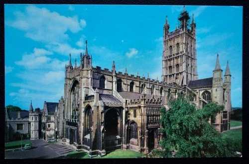 VTG ポストカード-The Cathedral in Gloucester - 1482 ゴシック建築で開封-|WORLD RESOURCE【QUEEN店】