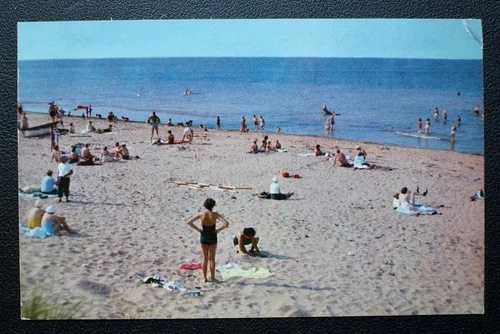 VTG Cavendish Beach a National Park-Prince Edward Island ポストカード-ピープル-｜WORLD RESOURCE【QUEEN店】