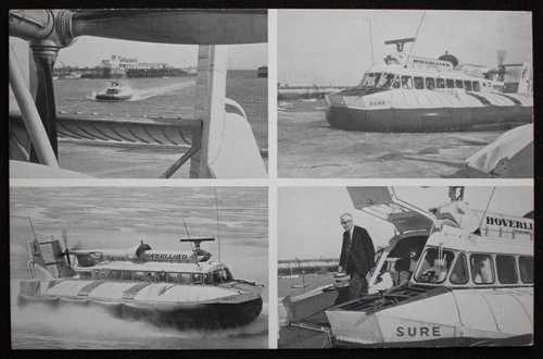 VTG 1960年代 Hoverlloyd Hovercraft ポストカード Westland SR.N6 -｜WORLD RESOURCE【QUEEN店】
