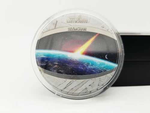 ニウエ2021 1$ スペースアースブルーマーブルセイムチャンアイアン 1オンス隕石コイン-|WORLD RESOURCE【QUEEN店】