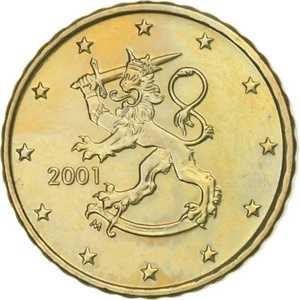 [#1252219] フィンランド、10 ユーロ セント、2001 年、ヴァンター、MS(63)、真鍮、KM:101｜WORLD RESOURCE【QUEEN店】 20,306円
