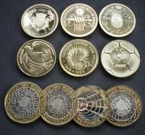 英国王立造幣局プルーフ2ポンド硬貨（1986年～2026年）コインをお選びください｜WORLD RESOURCE【QUEEN店】