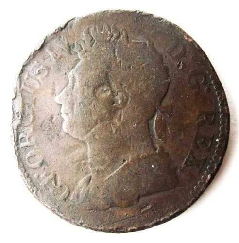 1822年 アイルランド ハーフペニー ジョージ4世 本物のアンティークコイン 王立造幣局 ハープ アイルランド｜WORLD RESOURCE【QUEEN店】 20,878円