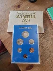 英国王立造幣局、世界のコイン、ザンビアのプルーフ貨幣 1978年|WORLD RESOURCE【QUEEN店】