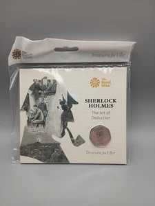 英国王立造幣局発行 50ペンス硬貨 シャーロック・ホームズ 2018年 未使用美品|WORLD RESOURCE【QUEEN店】