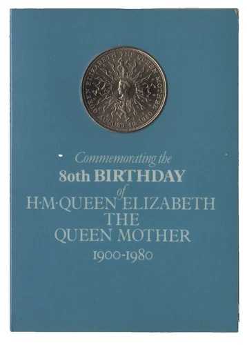 1980年クラウンコインパック エリザベス皇太后80歳誕生日記念 英国王立造幣局|WORLD RESOURCE【QUEEN店】