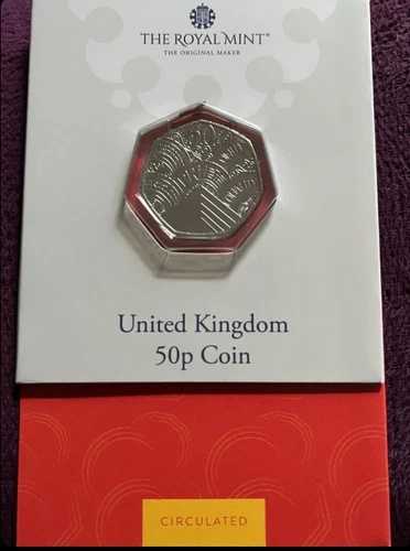 UK Pride 2022 50p コイン ロイヤルミントディスプレイ-|WORLD RESOURCE【QUEEN店】