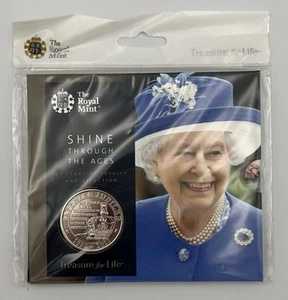 輝ける時代 65周年記念 5ポンド硬貨 英国王立造幣局発行 未開封 2016年|WORLD RESOURCE【QUEEN店】