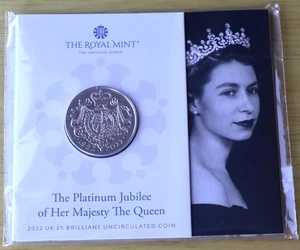 英国王立造幣局 2022年 エリザベス女王即位60周年記念 5ポンド硬貨(未開封)|WORLD RESOURCE【QUEEN店】
