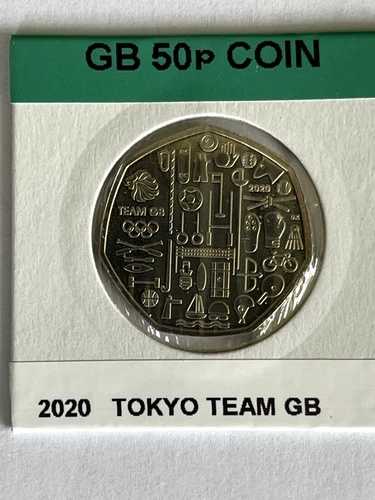 ロイヤルミント 2020 50p コイン-東京チーム GB-未流通-｜WORLD RESOURCE【QUEEN店】