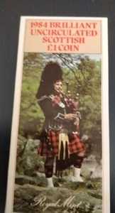 英国王立造幣局 1984年 スコットランド1ポンド硬貨パック（未使用品）｜WORLD RESOURCE【QUEEN店】