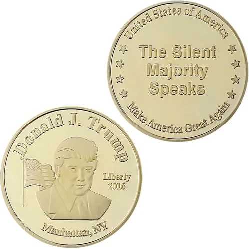 ドナルド・J・トランプ金貨 米国大統領 星条旗 アメリカーナ MAGA 古い｜WORLD RESOURCE【QUEEN店】