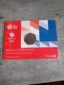 未開封 パックRoyal Mint Team GB 2016 英国 ブリリアント 未流通 50P コイン Believe-｜WORLD RESOURCE【QUEEN店】