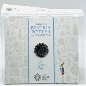 2017 Royal Mint ピーターラビット ベアトリクスポッターシリーズ 50p ブリリアント Unc コインパック-|WORLD RESOURCE【QUEEN店】