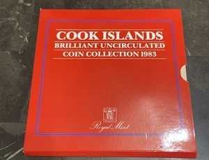 Superb New Cook Islands 1983 ロイヤルミント ブリリアント 未流通 7 コインセット-｜WORLD RESOURCE【QUEEN店】
