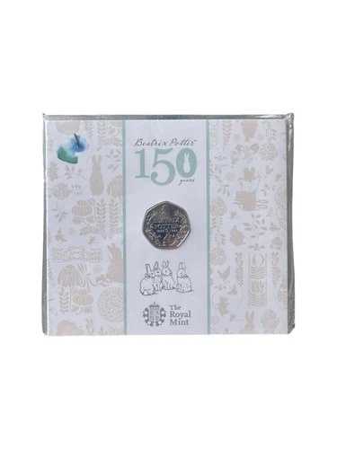 2016年 ビアトリクス・ポター 50ペンス硬貨 ロイヤルミント 未開封パック 150周年記念｜WORLD RESOURCE【QUEEN店】 20,592円