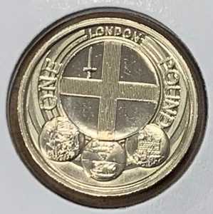 2010年 ロンドン BUNC ?1 ポンド コイン ロイヤル造幣局 首都 BU UNC 1-|WORLD RESOURCE【QUEEN店】