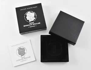 2021-D モーガン銀貨 OGP - デンバー ボックス & COA - コインなし｜WORLD RESOURCE【QUEEN店】