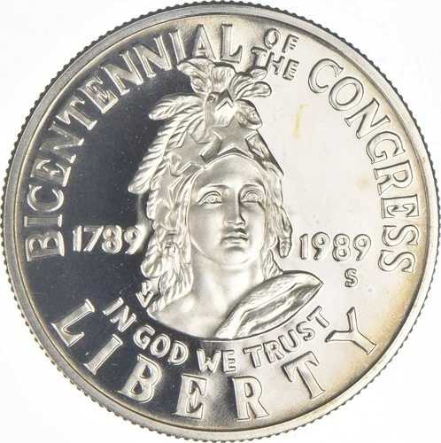 1989年Sミント 議会記念プルーフハーフダラー 米国議会50セント記念硬貨|WORLD RESOURCE【QUEEN店】