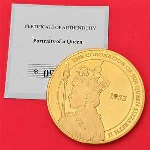 ウィンザー造幣局「女王の肖像」記念ストライクコレクターコイン（希少品）｜WORLD RESOURCE【QUEEN店】