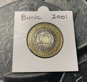 2001年 2ポンド テクノロジー BUNC 英国王立造幣局 2ポンド ブリリアントアンサーキュレーテッドコイン GB|WORLD RESOURCE【QUEEN店】