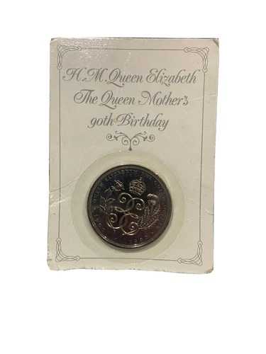 英国王立造幣局 エリザベス皇太后90歳誕生日記念 5ポンド硬貨（未開封）｜WORLD RESOURCE【QUEEN店】