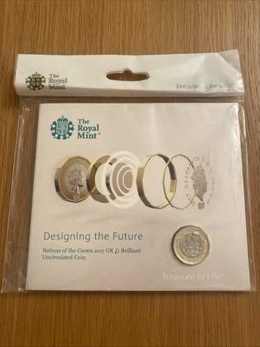 2017年 英国王立造幣局「未来をデザインする」1ポンド硬貨パック（未開封）（32313）｜WORLD RESOURCE【QUEEN店】