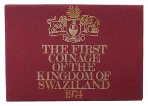 英国王立造幣局 スワジランド王国初の硬貨 1974年 プルーフ硬貨セット C488|WORLD RESOURCE【QUEEN店】