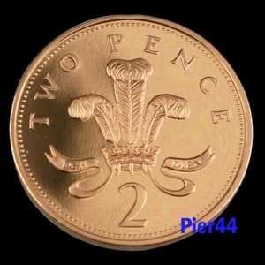 1971年~2026年 2ペンス硬貨 プルーフ&ブリリアントアンサーキュレーテッド BU - 英国王立造幣局|WORLD RESOURCE【QUEEN店】