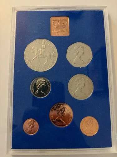 英国王立造幣局 - 1977年 - 英国十進法移行プルーフコインセット｜WORLD RESOURCE【QUEEN店】
