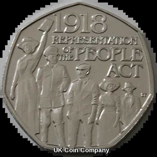 2018年人民代表法制定記念 未流通 英国王立造幣局 50ペンス硬貨｜WORLD RESOURCE【QUEEN店】 20,592円