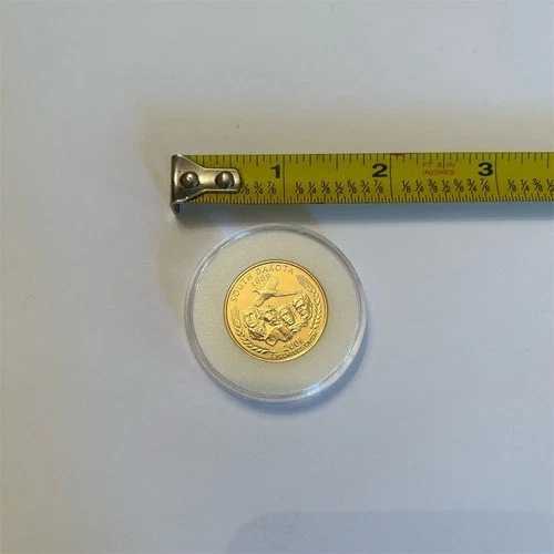 2006年 サウスダコタ州 金メッキ 25セント硬貨 米国造幣局 未使用品｜WORLD RESOURCE【QUEEN店】
