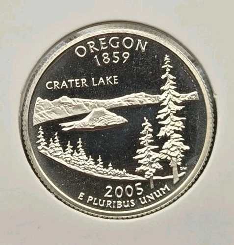 2005年 S オレゴン州記念25セント硬貨 ジェムディープカメオプルーフ 90%シルバー 米国コイン｜WORLD RESOURCE【QUEEN店】