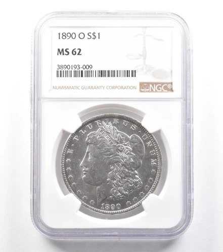 1890年Oミント モーガン銀貨 MS62 NGC *5859｜WORLD RESOURCE【QUEEN店】