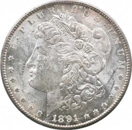 1891年Sミント モーガン銀貨 *2852|WORLD RESOURCE【QUEEN店】