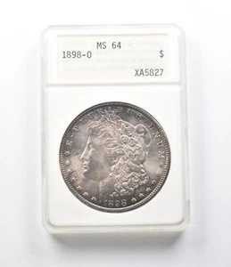 MS64 1898-O モーガン銀貨 ANACS 美しいトーン (旧ANA) *5689|WORLD RESOURCE【QUEEN店】