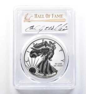2019-W アメリカンシルバーイーグル ウィリアムズ エンハンスドリバース PR70 PCGS *1252｜WORLD RESOURCE【QUEEN店】