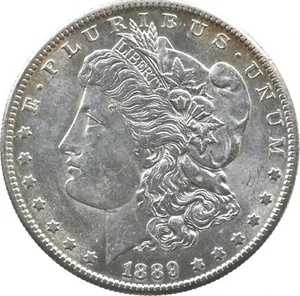 1889年Sミント モーガン銀貨 *2144｜WORLD RESOURCE【QUEEN店】