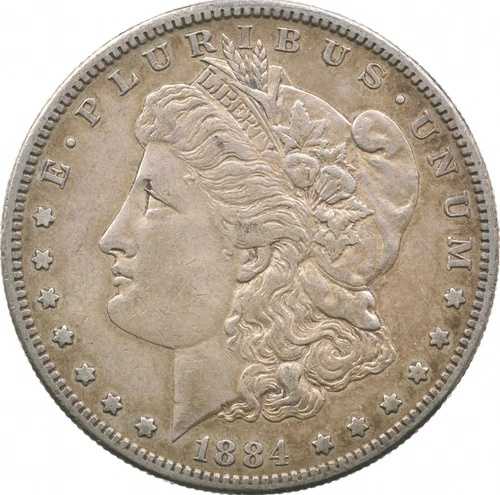1884年Sミント モーガン銀貨 *2846｜WORLD RESOURCE【QUEEN店】