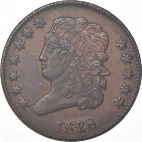 1828年クラシックヘッドハーフセント - 12ST *0191｜WORLD RESOURCE【QUEEN店】