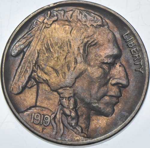 1919年 インディアンヘッドバッファローニッケル * 9341-｜WORLD RESOURCE【QUEEN店】
