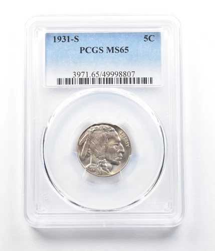 1931年-S インディアンヘッドバッファローニッケル MS65 PCGS PQ *4475-｜WORLD RESOURCE【QUEEN店】