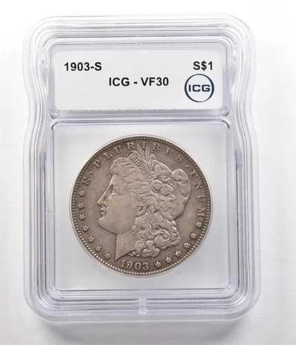 1903年Sミント モーガン銀貨 VF30 ICG *4936｜WORLD RESOURCE【QUEEN店】