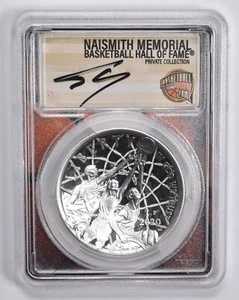 PR70 2020-P シャック・オニール直筆サイン入りバスケットボール殿堂入り記念ドル硬貨 PCGS|WORLD RESOURCE【QUEEN店】