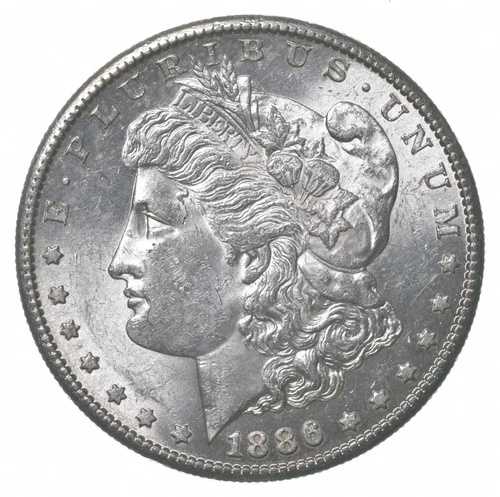 1886年Sミント モーガン銀貨 *8479｜WORLD RESOURCE【QUEEN店】