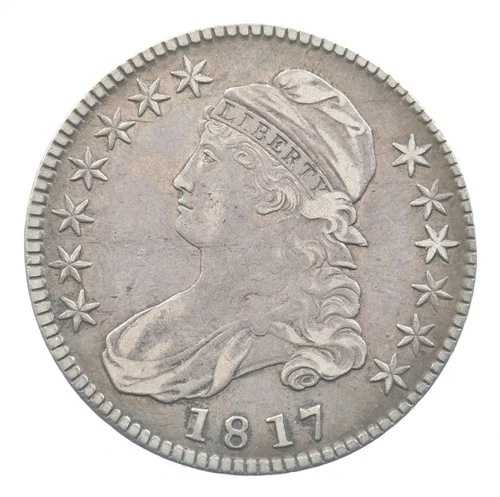 1817年 キャップドバスト ハーフダラー O-107 R3 *5077｜WORLD RESOURCE【QUEEN店】