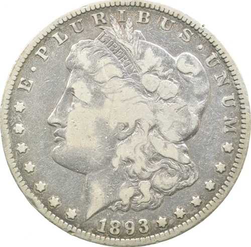 1893年CCミント モルガン銀貨 *3629｜WORLD RESOURCE【QUEEN店】